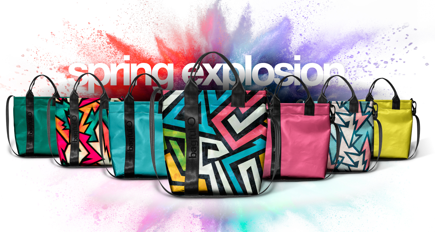 bagful borse in pvc primavera