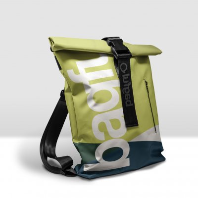 Lime-Blu Bagpack